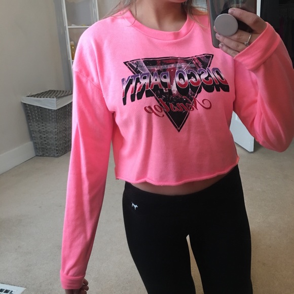 Crop crew sweater - Picture 3 of 3